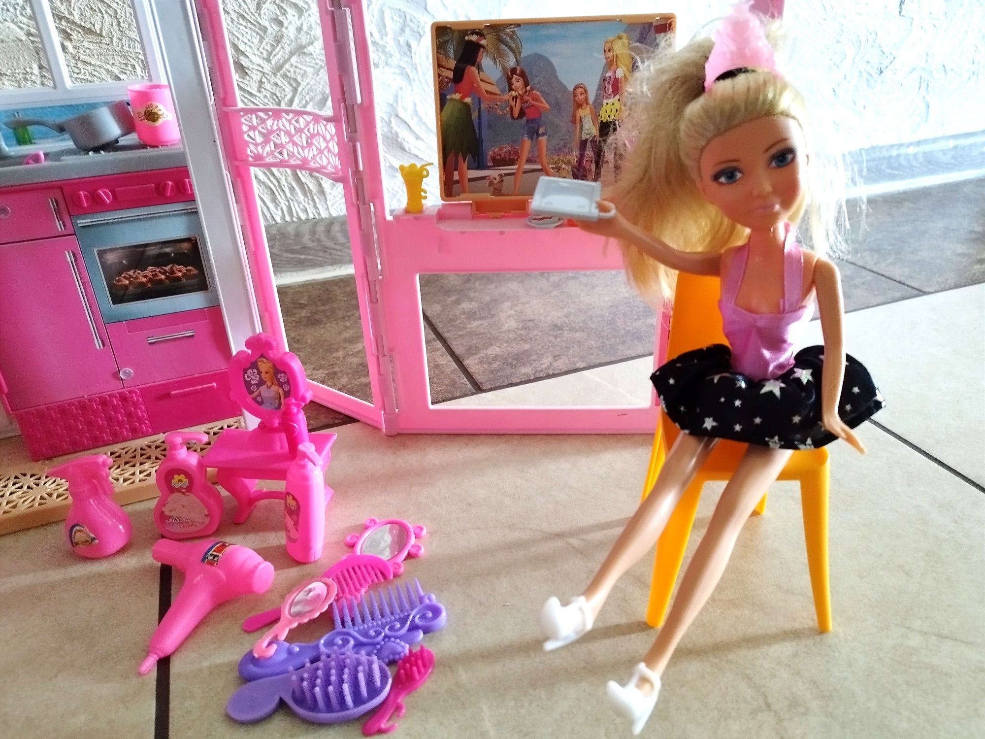 Domek dla Barbie zestaw lekarski akcesoria