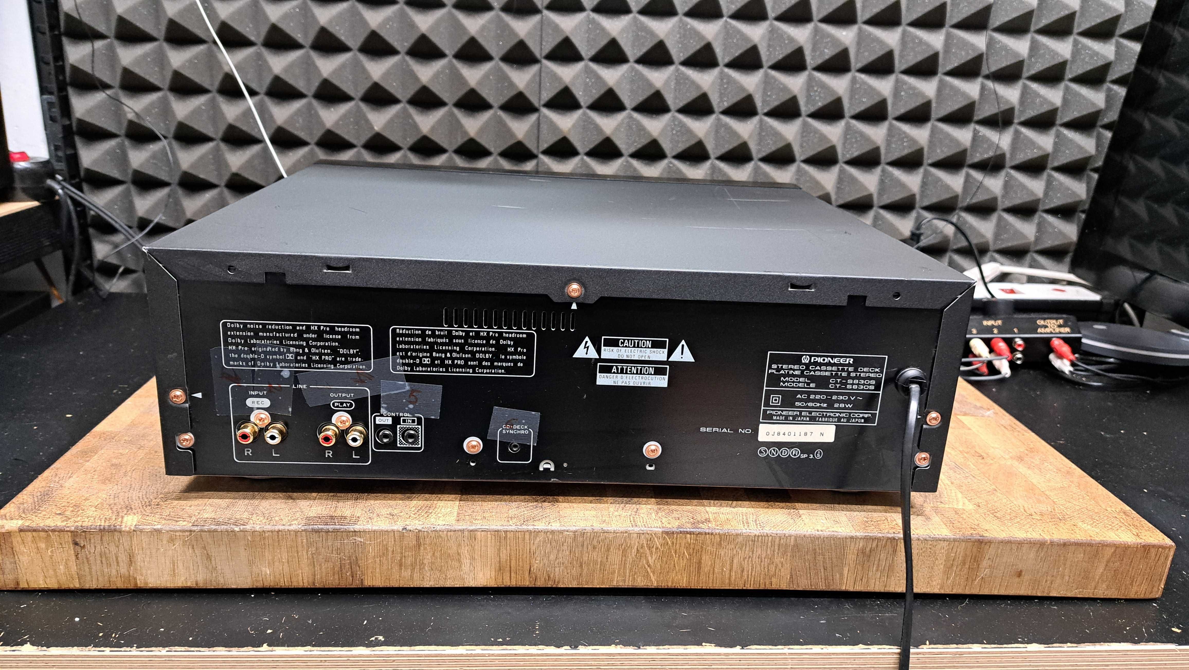 Deck Pioneer CT-S830S 3head