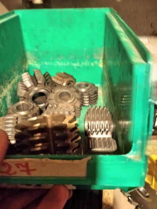 FREZY ŚLIMAKOWE 1/1,5/1,75/2/2,5/3/3,5/3,25/4/4,5/5/5,5