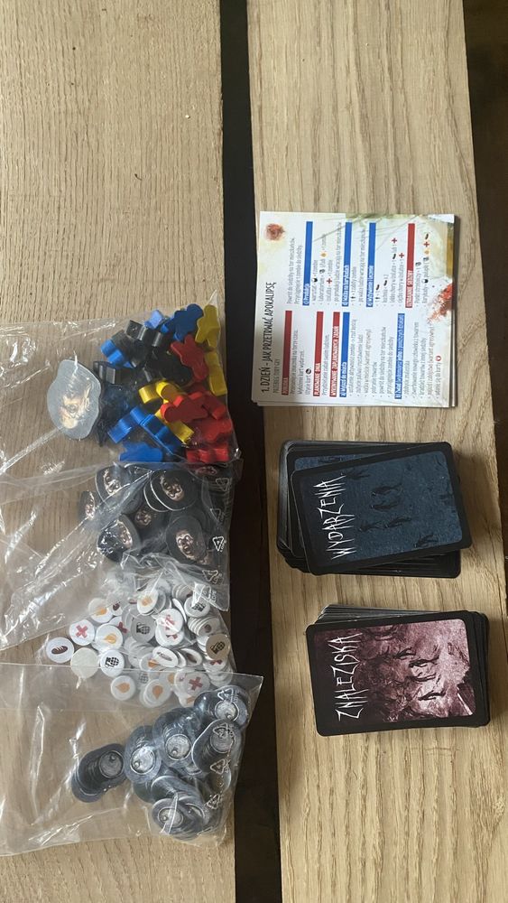 Atak zombie - gra planszowa - jak nowa SUPER CENA