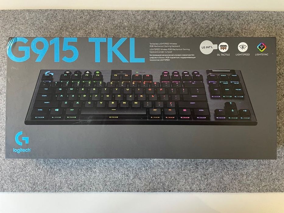 Klawiatura mechaniczna - Logitech G915 TKL Tactile