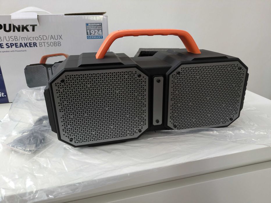 Glosnik Blaupunkt BT50BBbardzo głośny duże basy wysokie tony Bluetooth