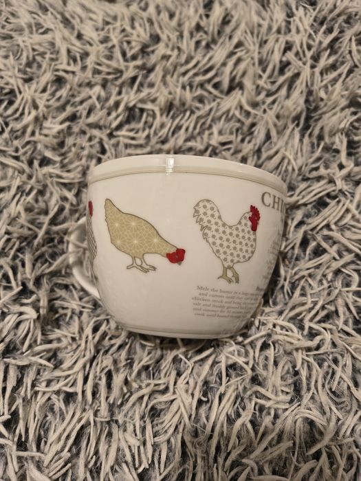 Duży kubek z motywem kury