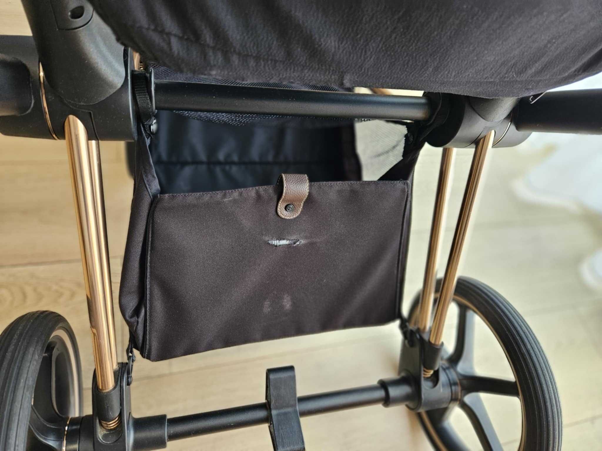 Cybex Priam Lux 3.0 RoseGold (gondola+spacerówka) MEGA ZESTAW Warszawa