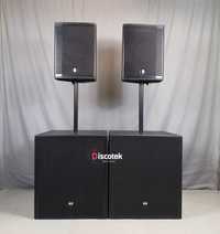 RCF NX 12-SMA + S21A | Aktywny | Rarytas | 3,4 kW | JBL, QSC, FBT