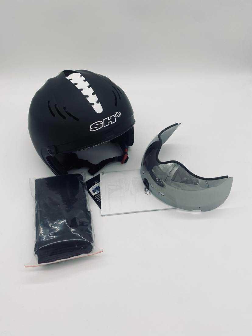 Kask rowerowy SH+ TriAghon XS/S aerodynamiczny - triathlon, czasówka