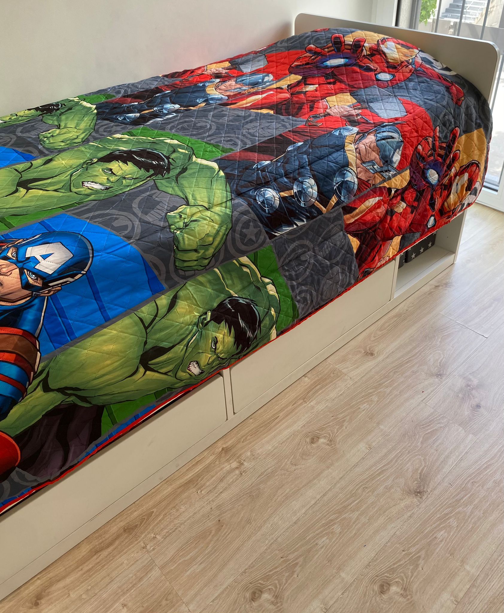 Colcha de verão Avengers