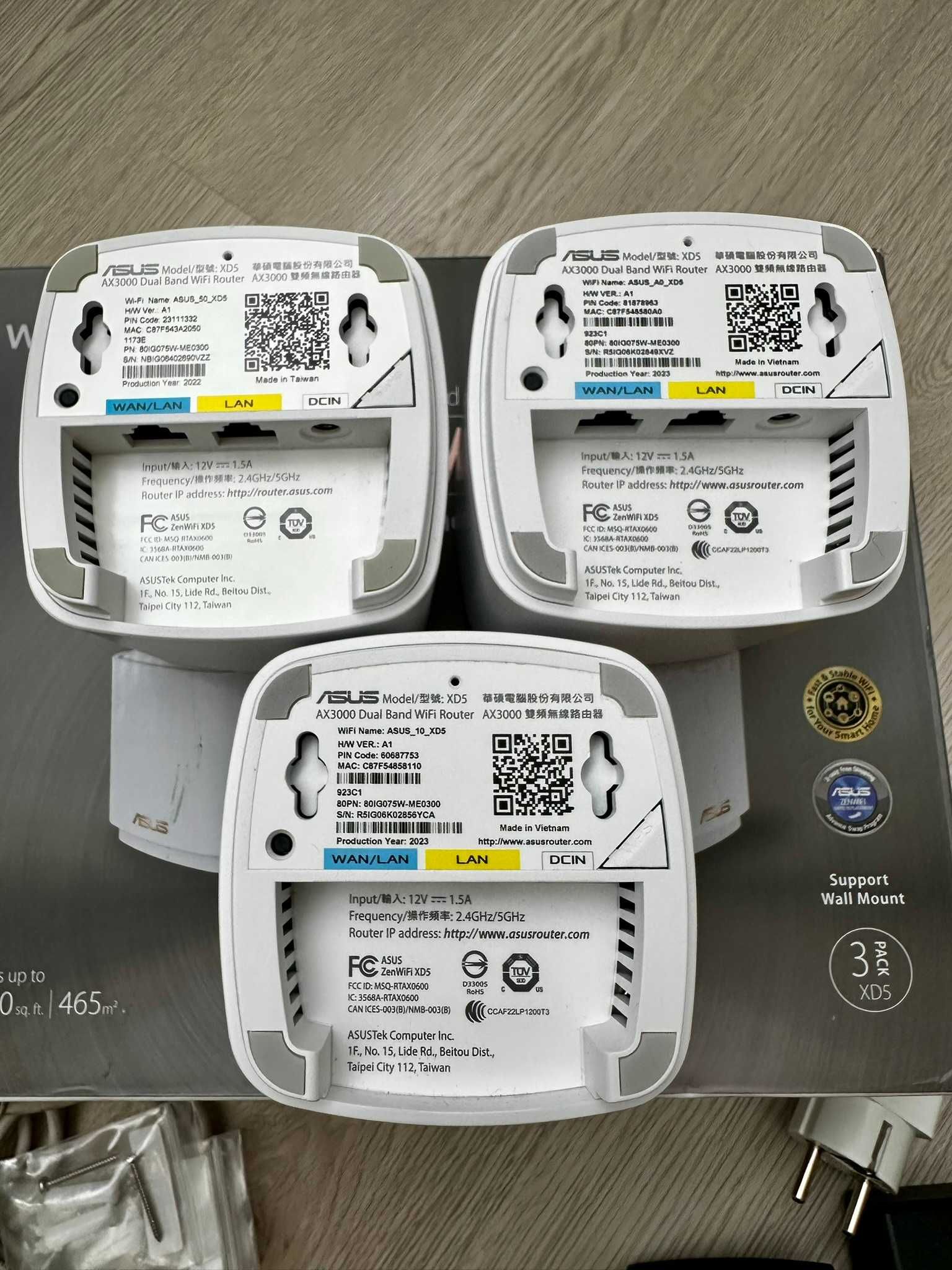 ASUS ZenWiFi XD5 (3) – Mesh-система AX3000 до 550 м² USA Original!