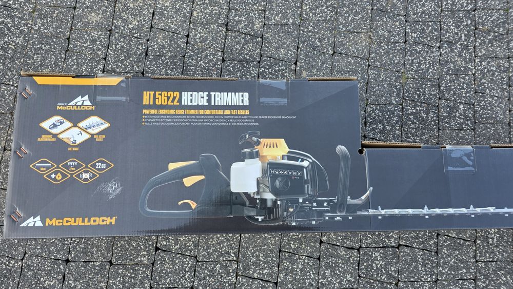 Nożyce McCulloch spalinowe do żywopłotu nowe