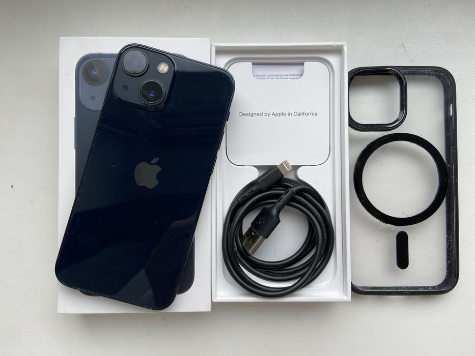 iPhone 13 mini 128 GB Midnight okazja kompaktowy i wydajny + szklo