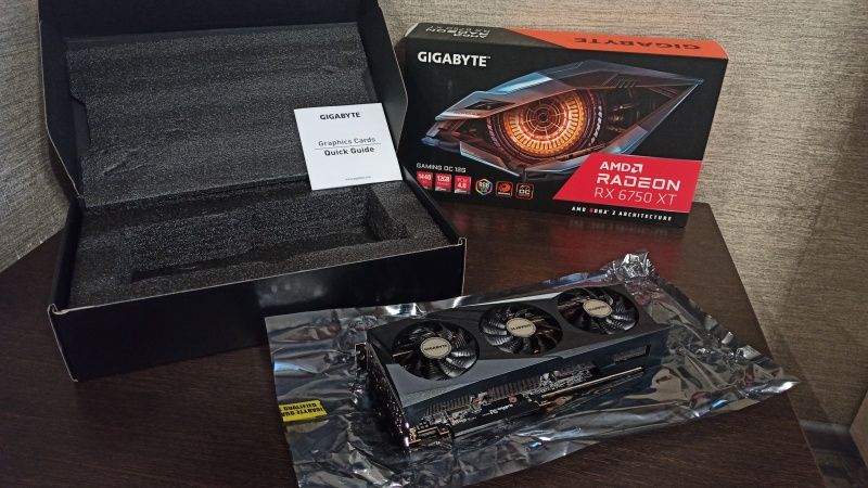 Gigabyte RX 6750 XT Gaming OC 12GB