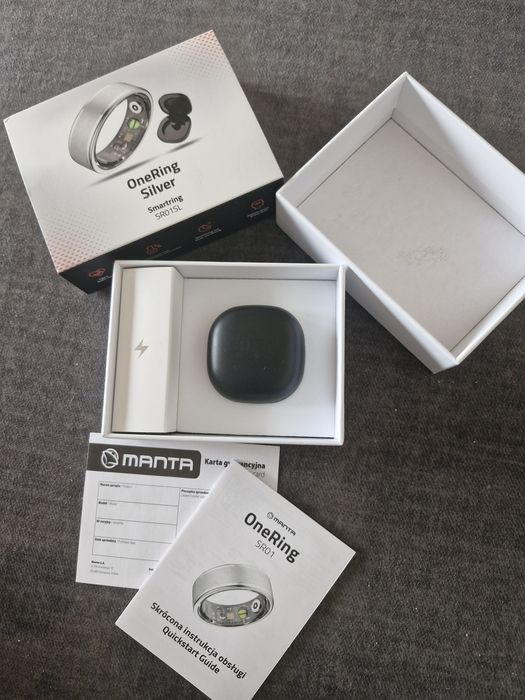 One Ring Silver Manta