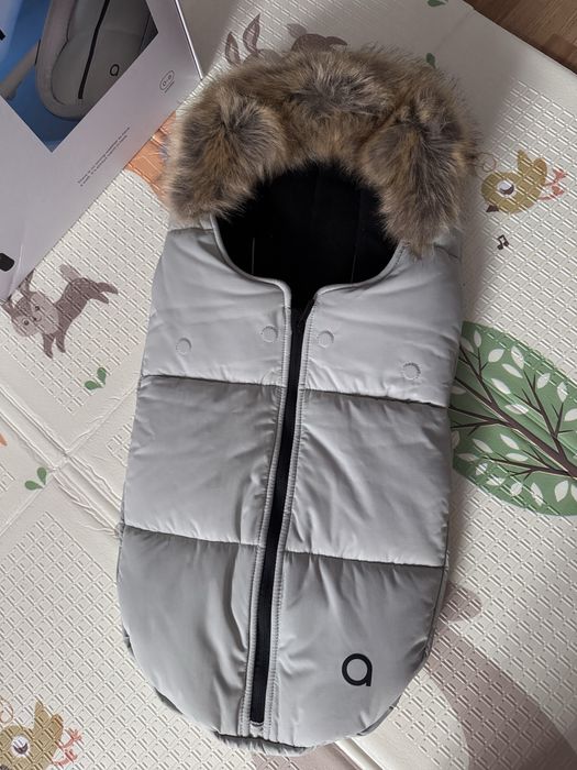 Зимовий конверт Anex Footmuff WOM light gray