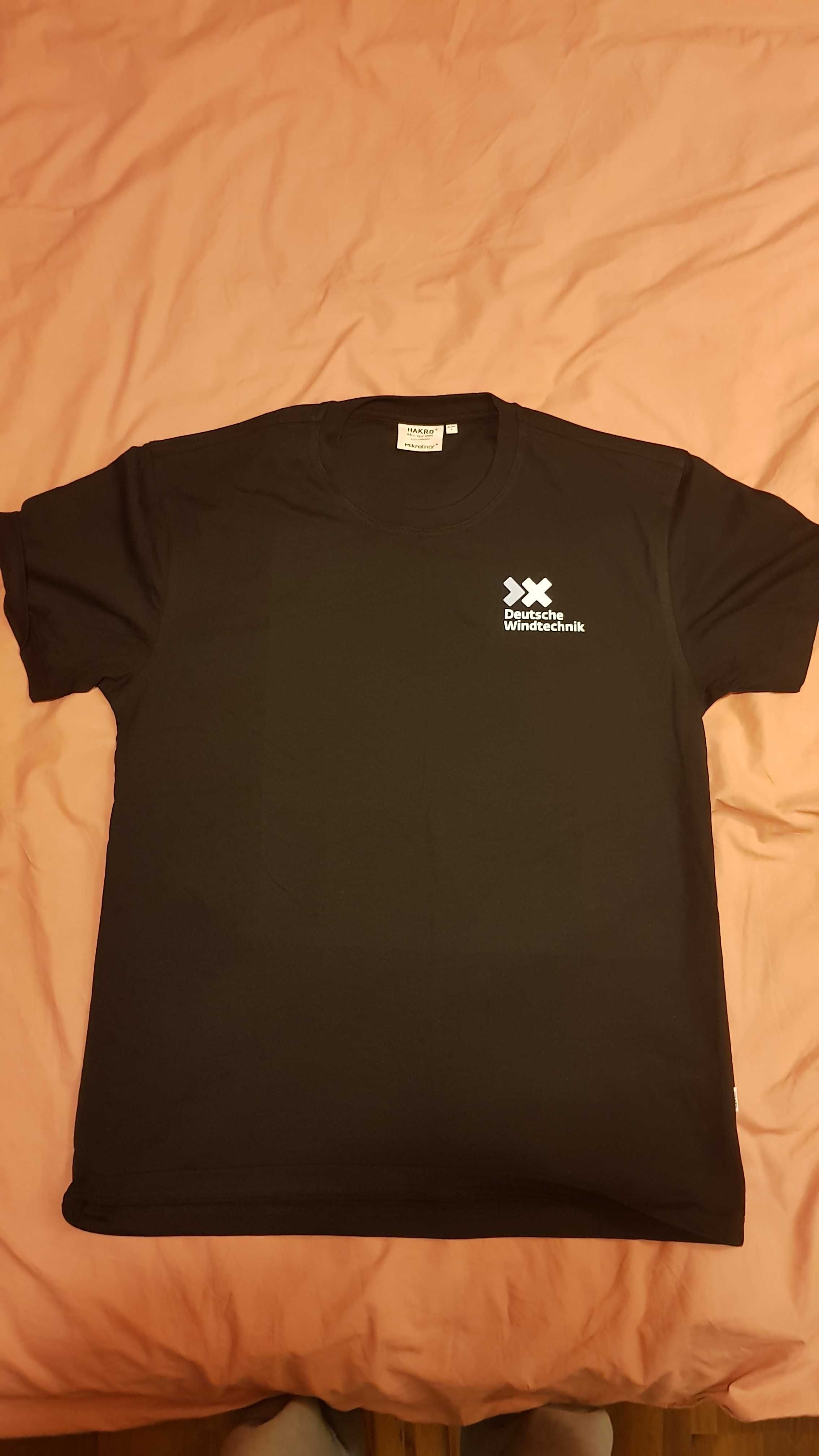 Koszulka bawełniana z logo firmy