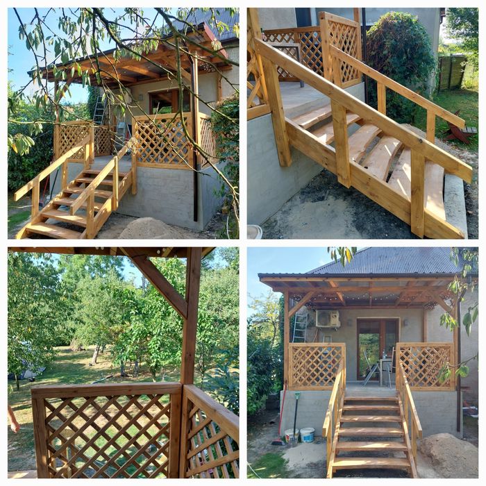 Zadaszenie, carport, wiata samochodowa, taras, domek z drewna