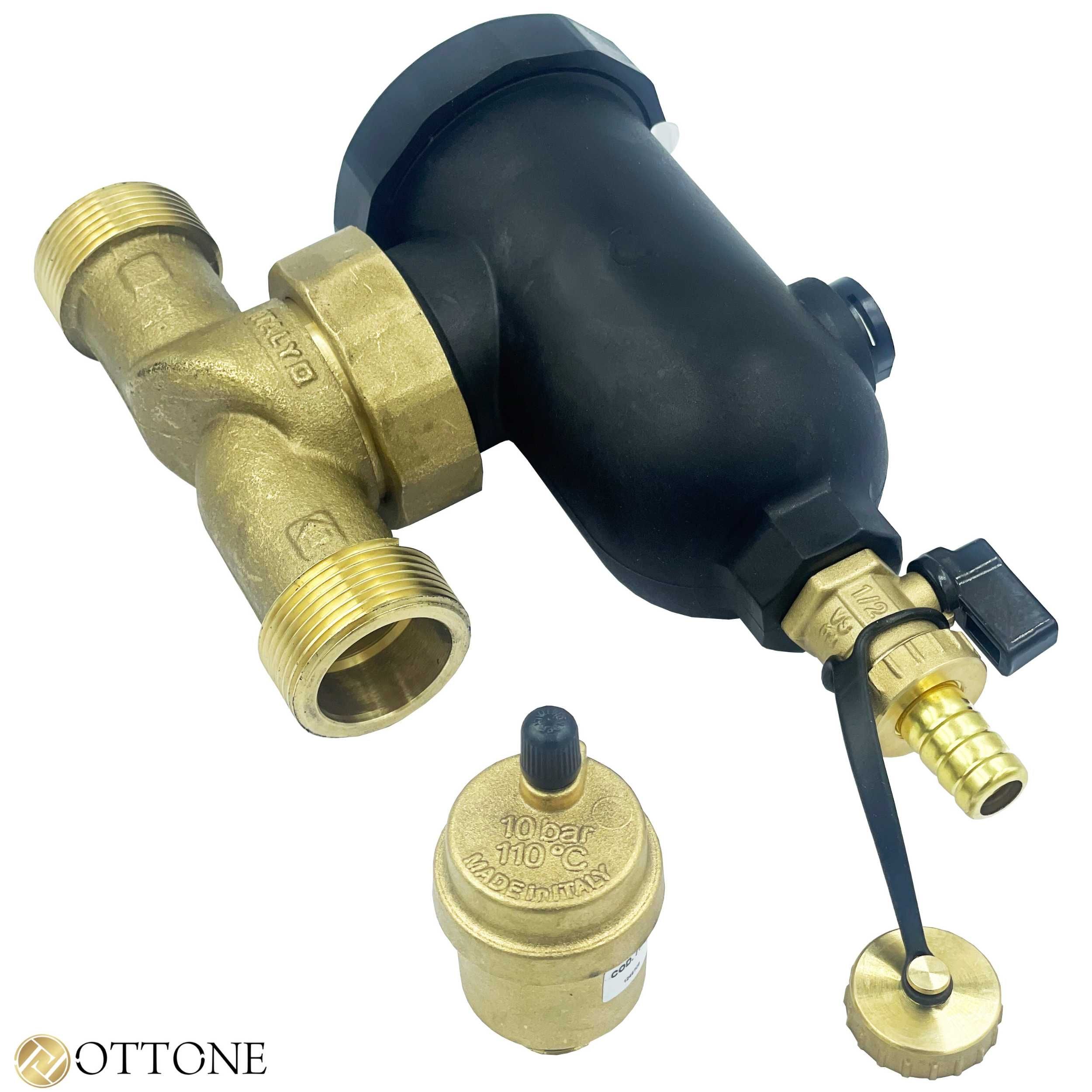 Filtr Magnetyczny Separator Zanieczyszczeń Powietrza 5/4 Odpowietrznik