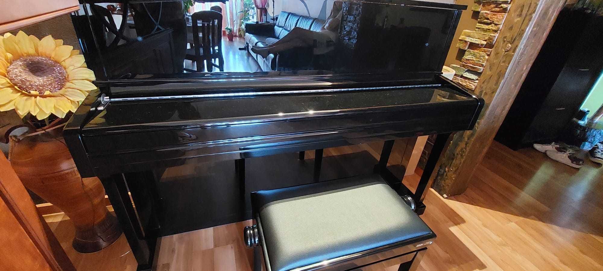 Vendo piano com  banco