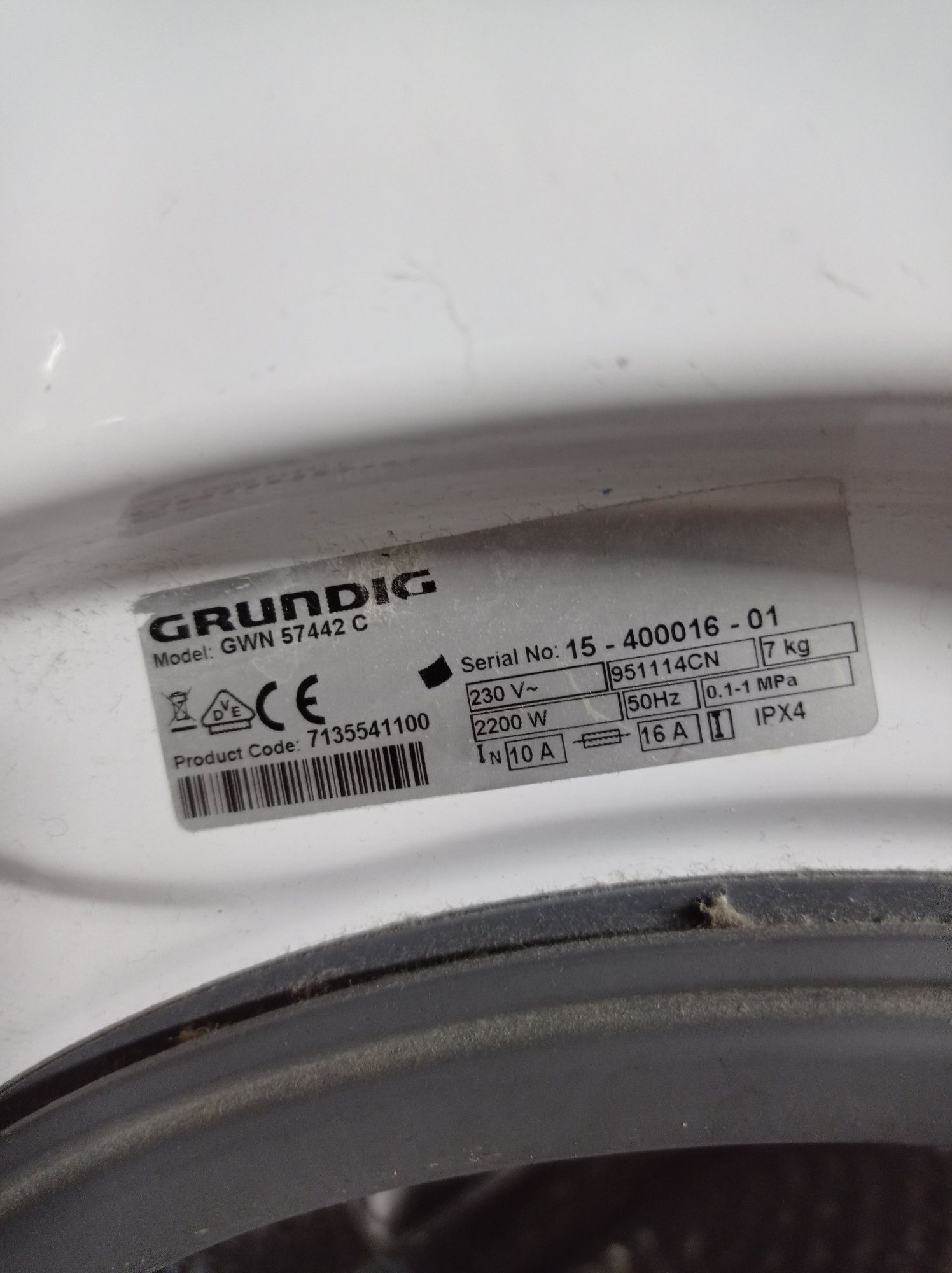 Стиральная машина Grundig GWN 57442 C по запчастям или целиком . Разбо