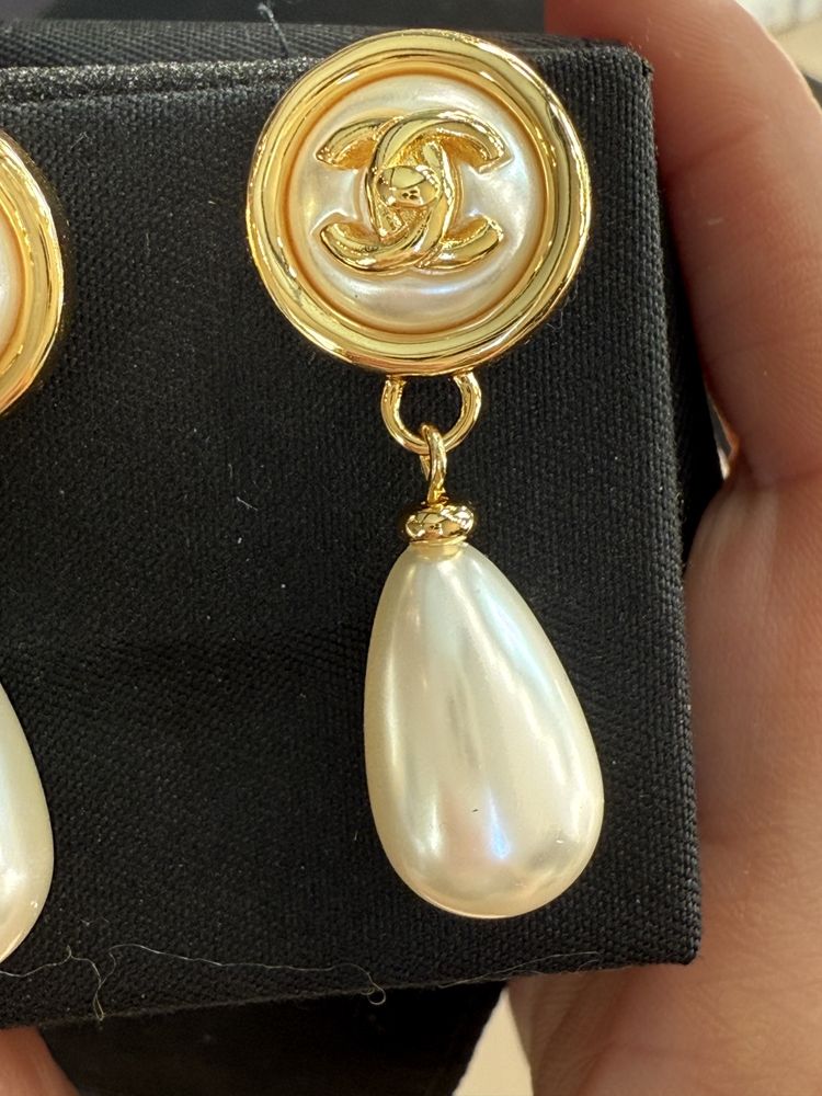 Сережки chanel vintage