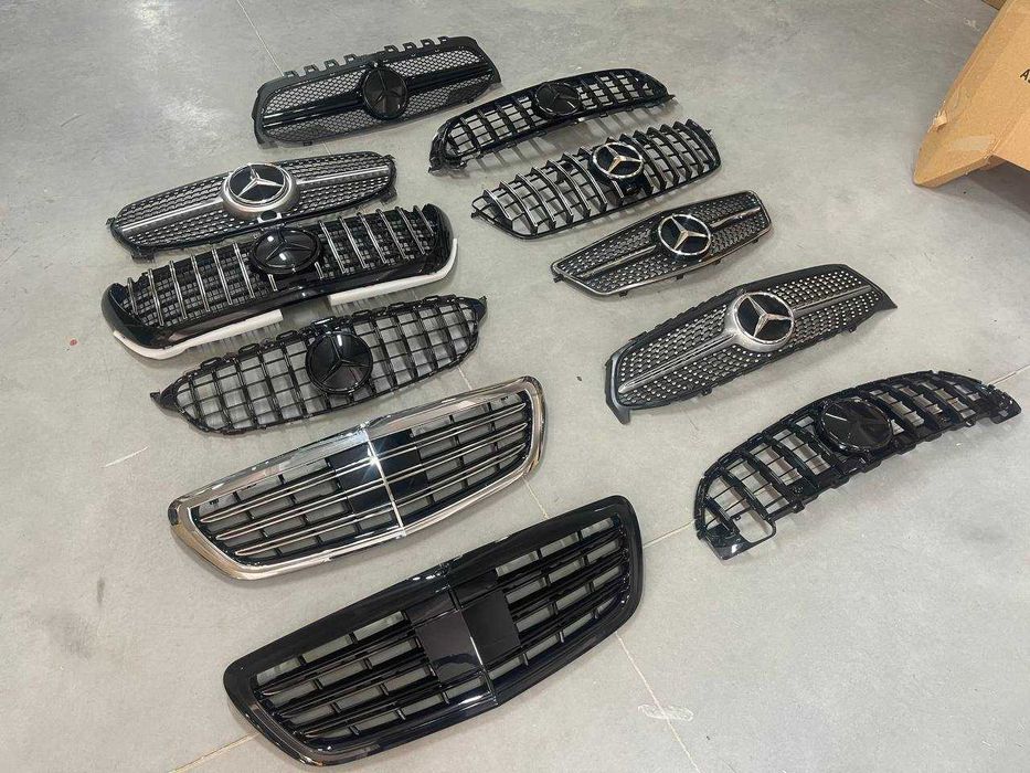 НАЙКРАЩІ НА РИНКУ решетки mercedes мерс | решітки мерседес амг брабус