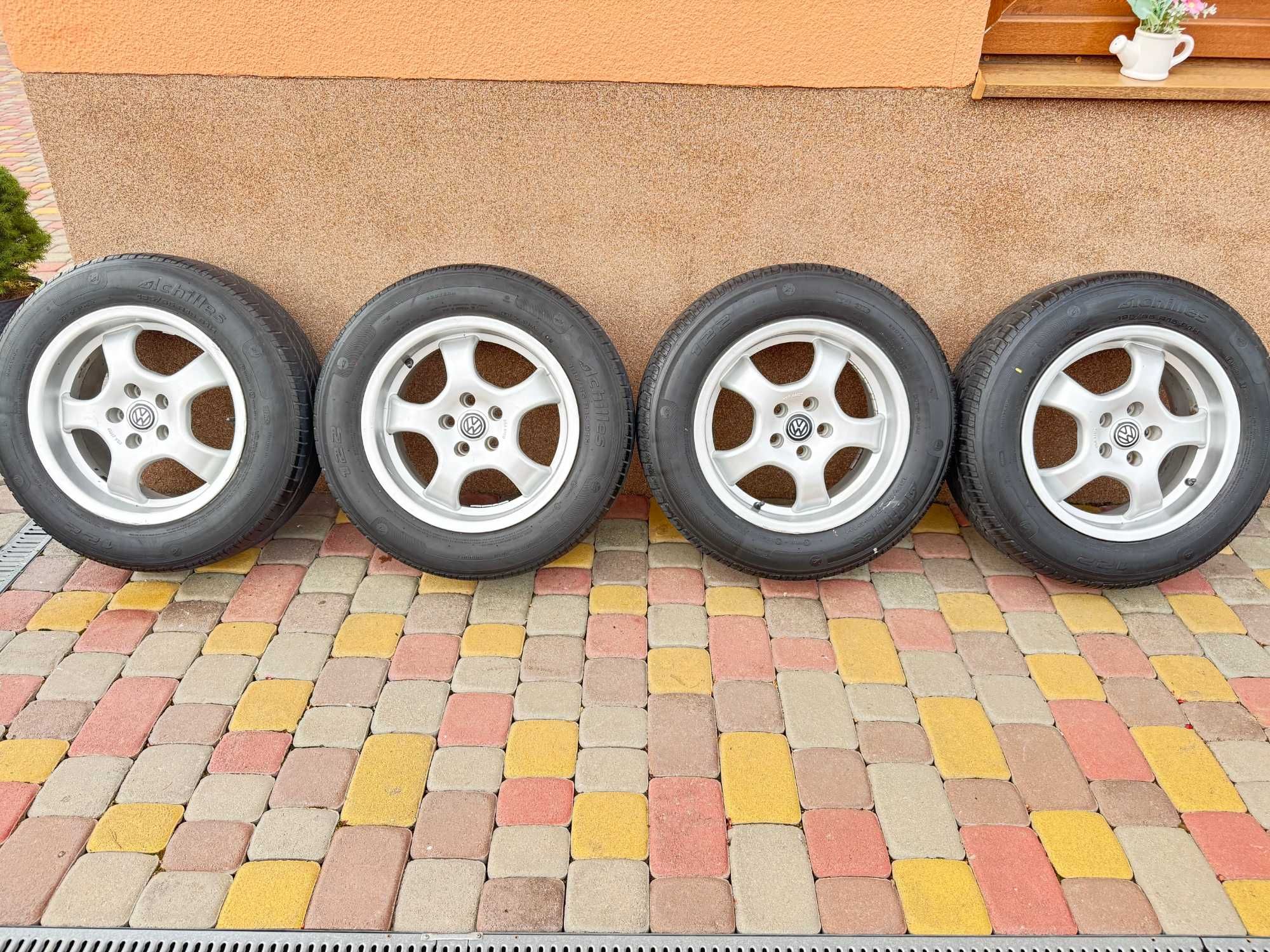 Тітанові діски CMS 5*100 R15 VW Golf 4-Skoda rapid-faBia-Audi 3