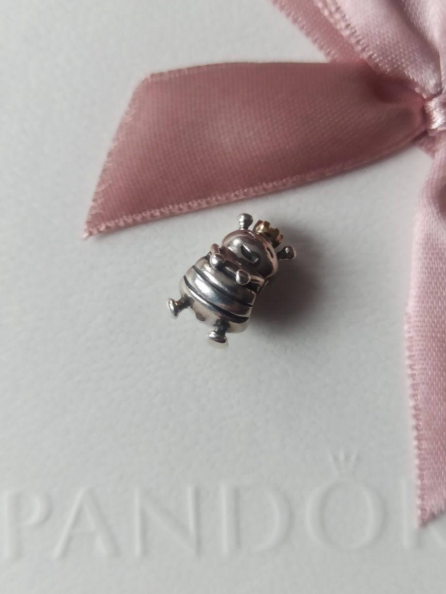 Charms Pandora tt pszczoła pszczółka srebro złoto