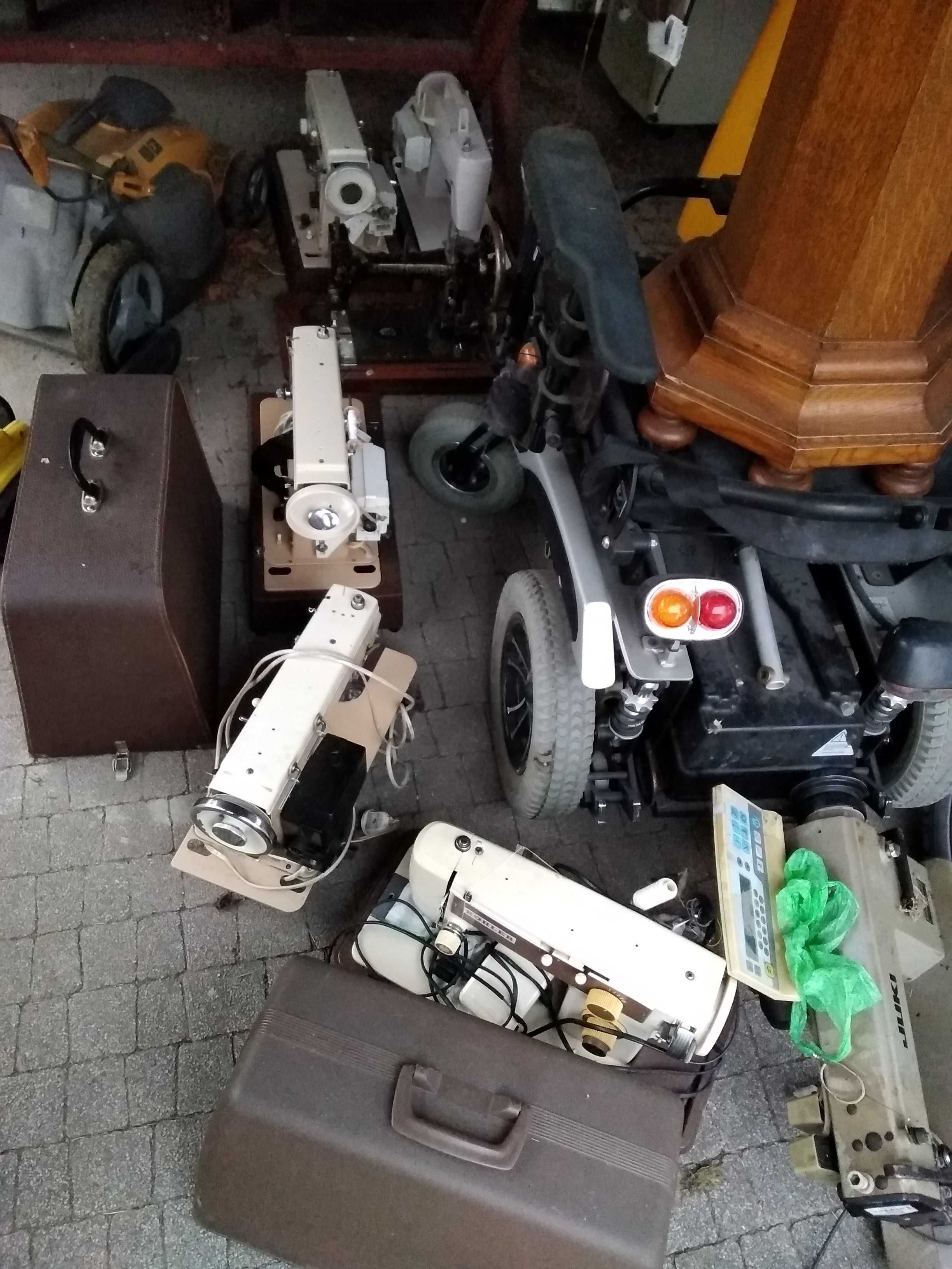 Maszyna do szycia łucznik overlock pralka frania wędki lampa stojaca