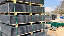 Panel ogrodzeniowy ocynk + RAL fi 4mm wys.153 cm 50x200 3d