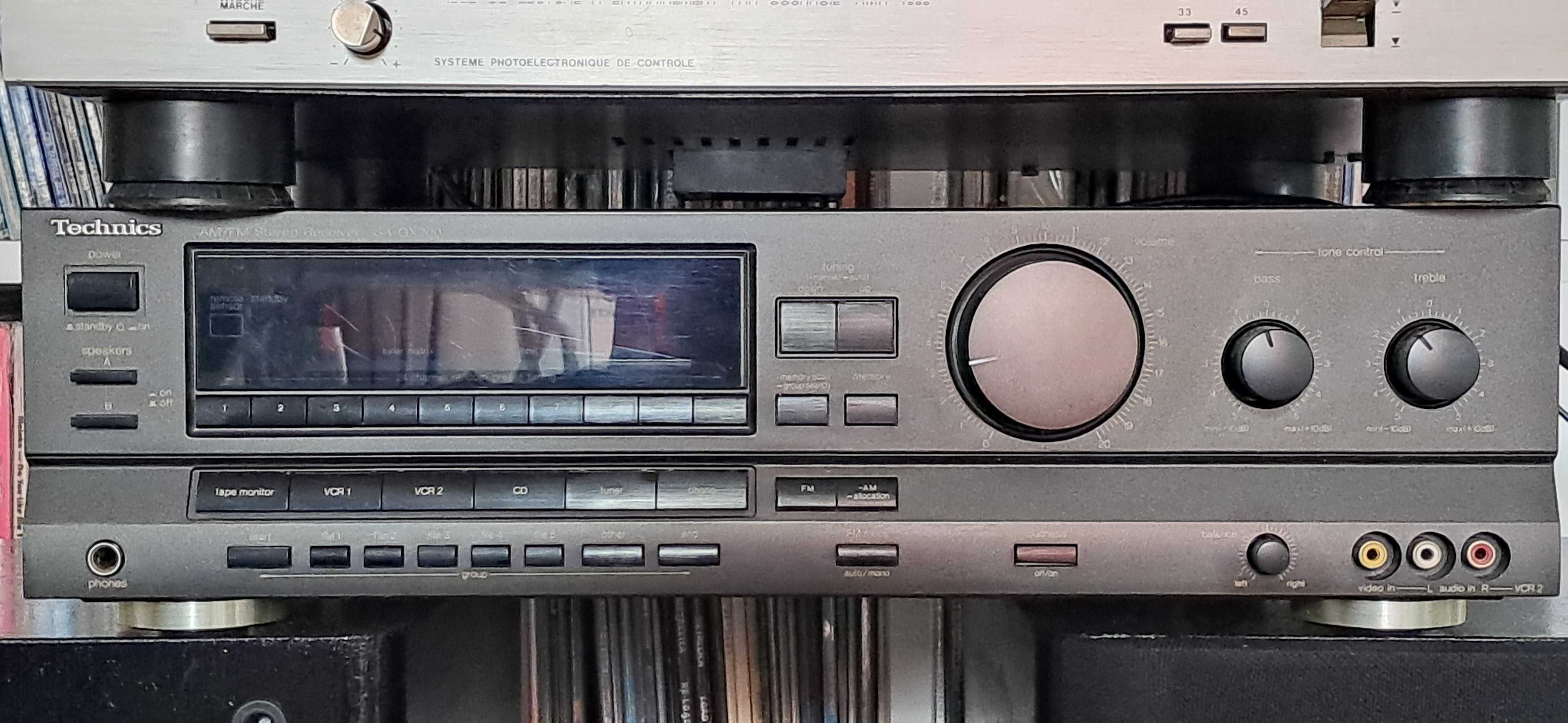 Komplet HiFi Gramofon Hivox Unitra kolumny JBL wzmacniacz Technics