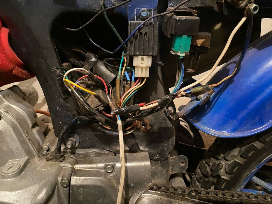 Продам альфу 125 на документах или по запчастям