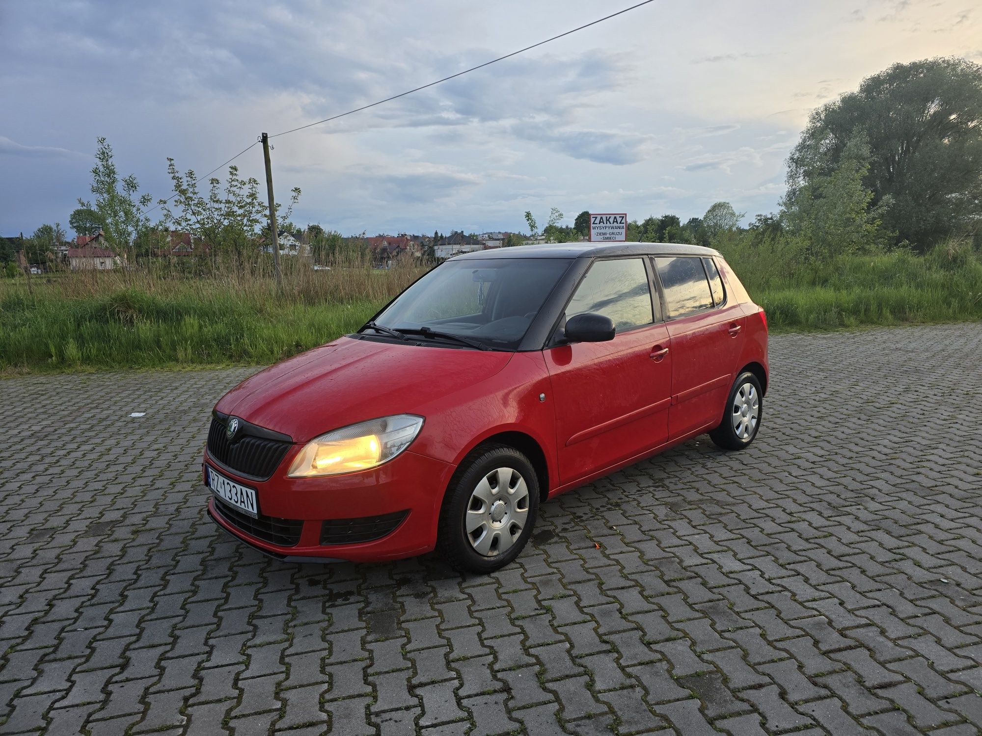 Fabia 2 2012 rok  z gazem klima