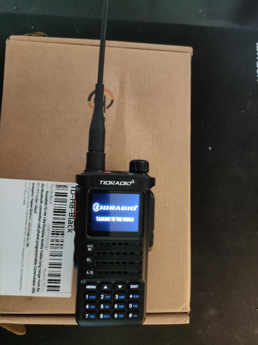 Tidradio H8 V2 z bluetooth radiotelefon pmr służby walkietalkie