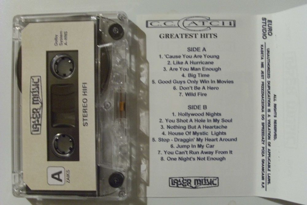 C.C.Catch - "Greatest Hits" kaseta