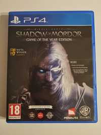 Shadow of mordor PS4