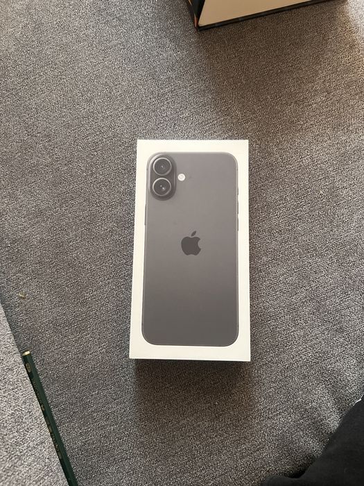 NOWY - iPhone 16 Plus 128GB - czarny - nieotwierany