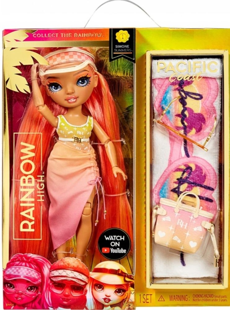 Lalka Rainbow high Simone Summer