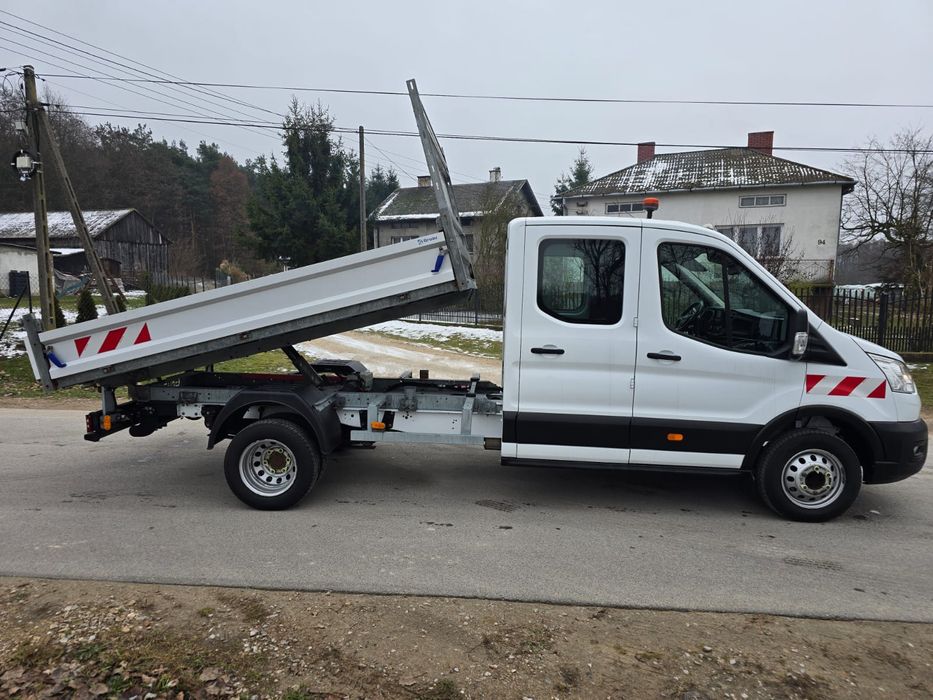 Ford Transit 2.0 Dubel Kabina Doka Kiper Wywrot # Bogate Wyposażenie!