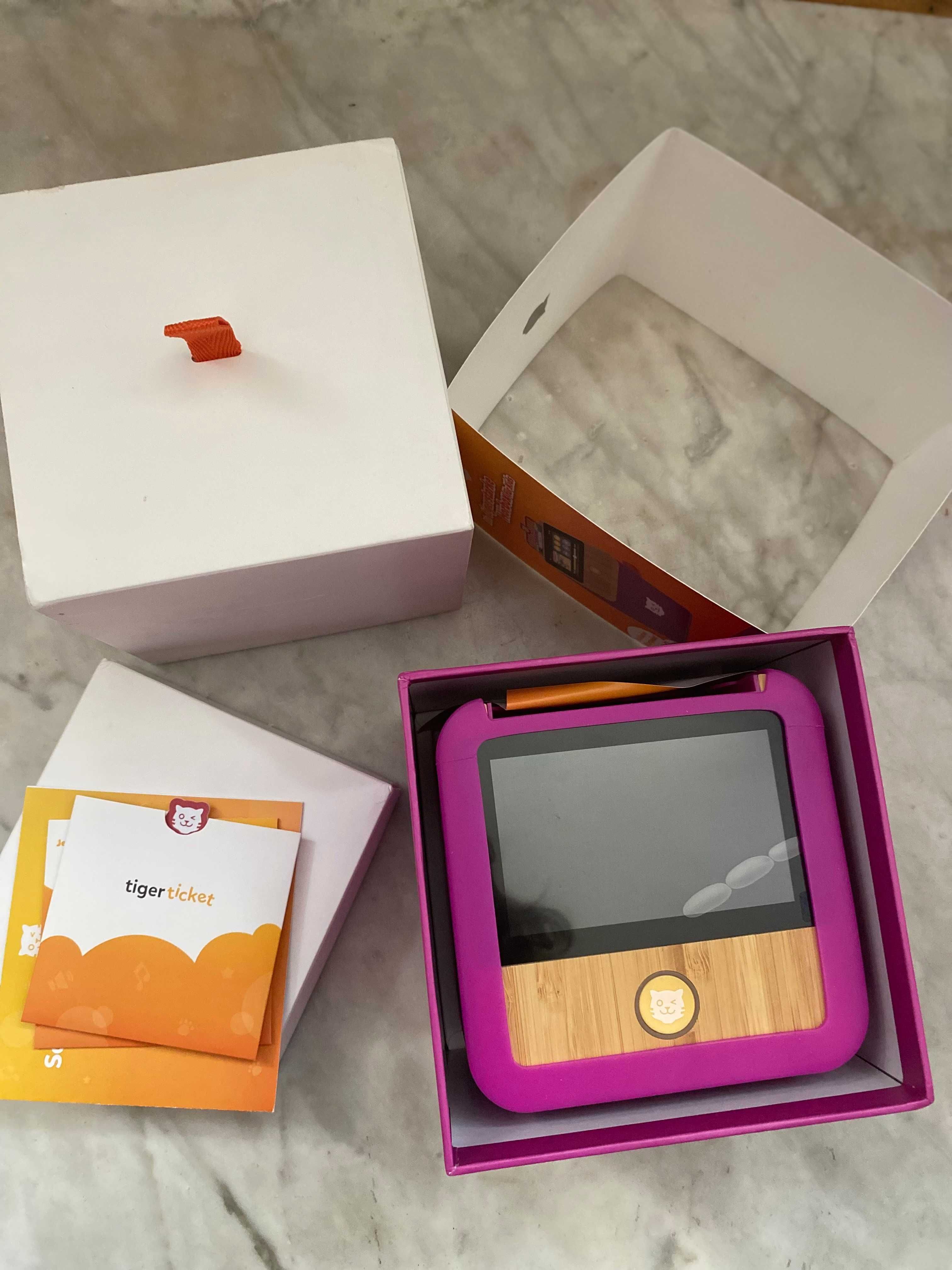 NOWY Głośnik przenośny dla dzieci Tigermedia Tigerbox Touch fioletowy