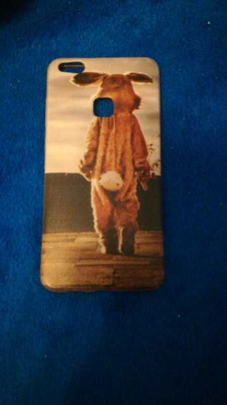 Etui z królikiem Huawei p10 lite silikonowe