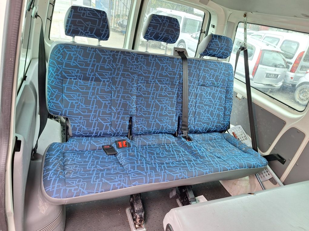 Fotele komplet foteli transporter t5 caravelle