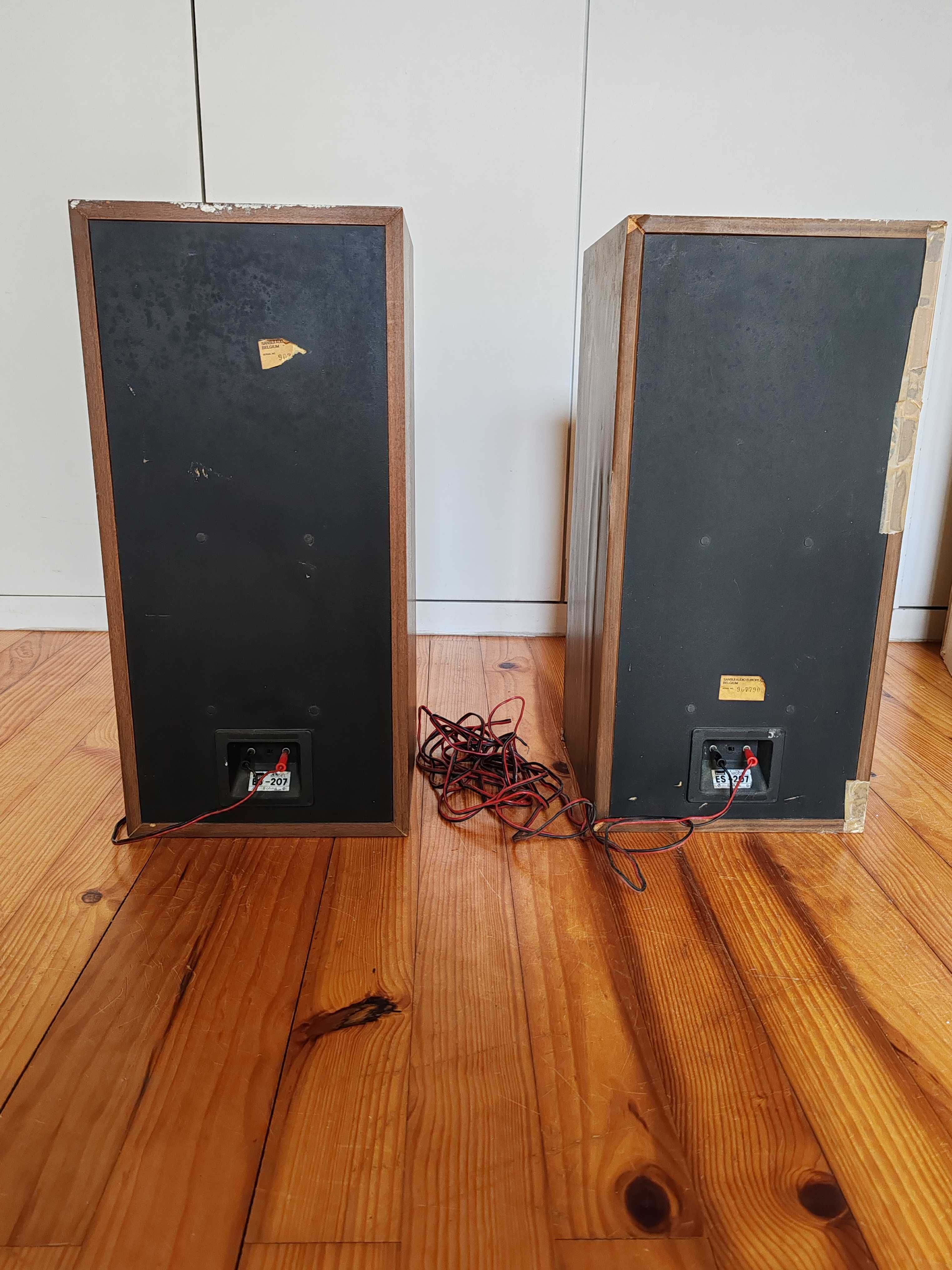 Colunas Sansui ES-207 vintage