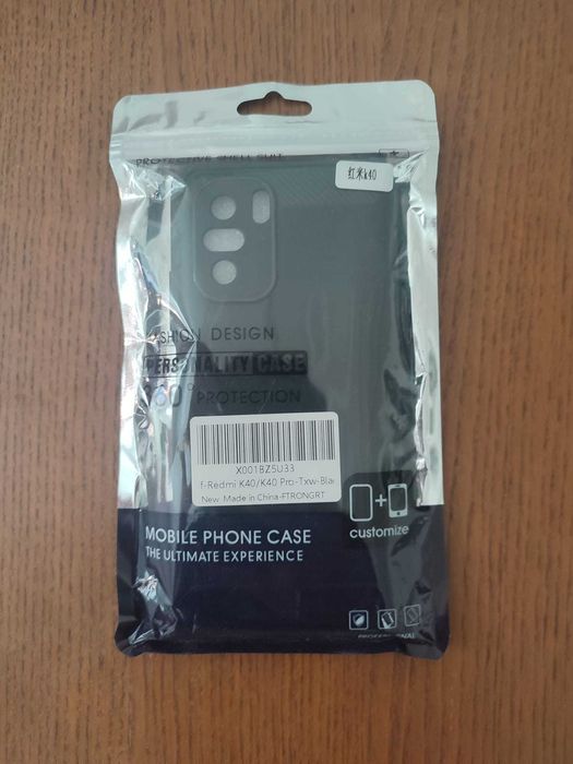 Capa de telemóvel Redmi K40/K40 PRO - Twk Black