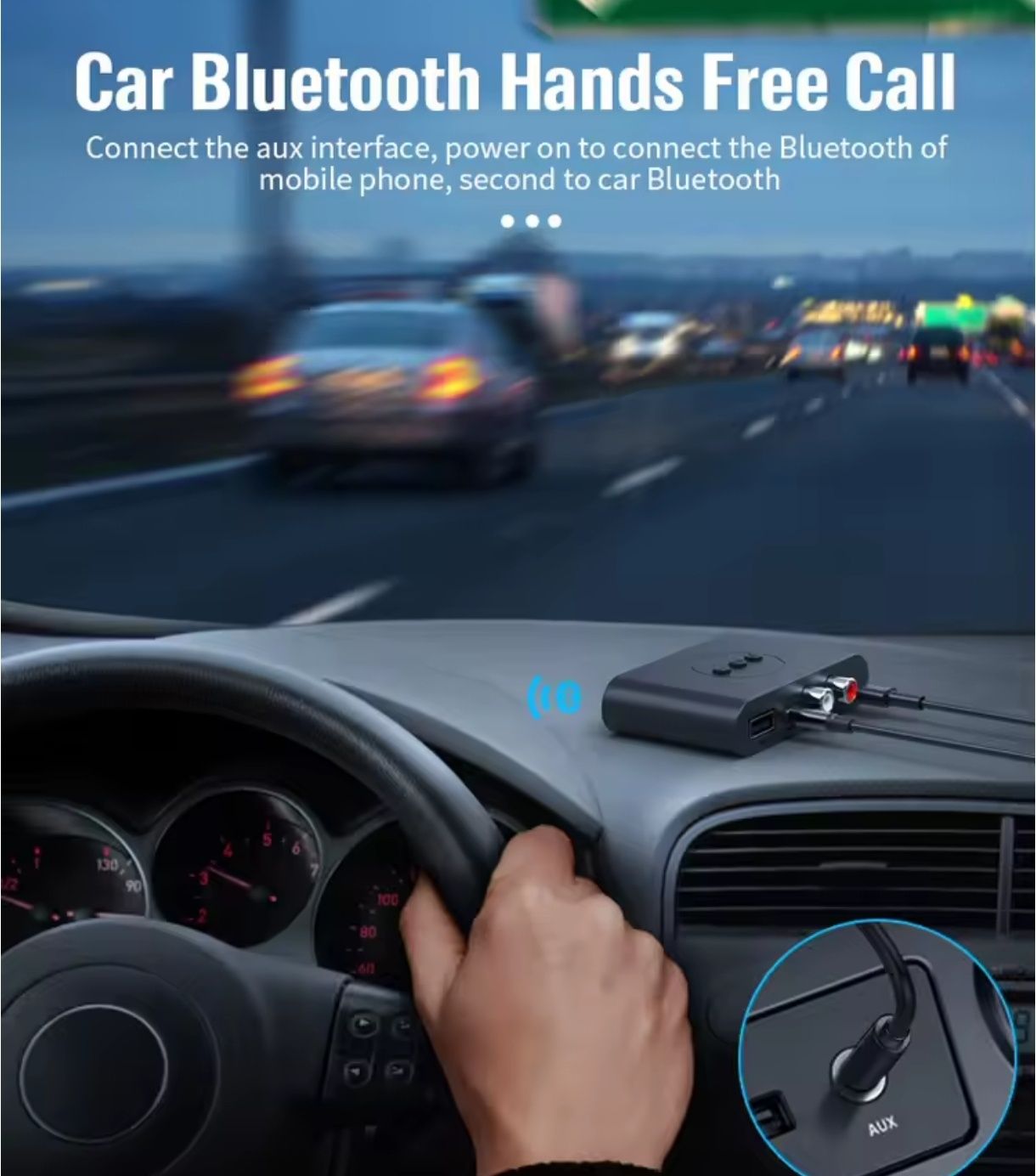 Odbiornik Bluetooth z obsługą USB -Audio