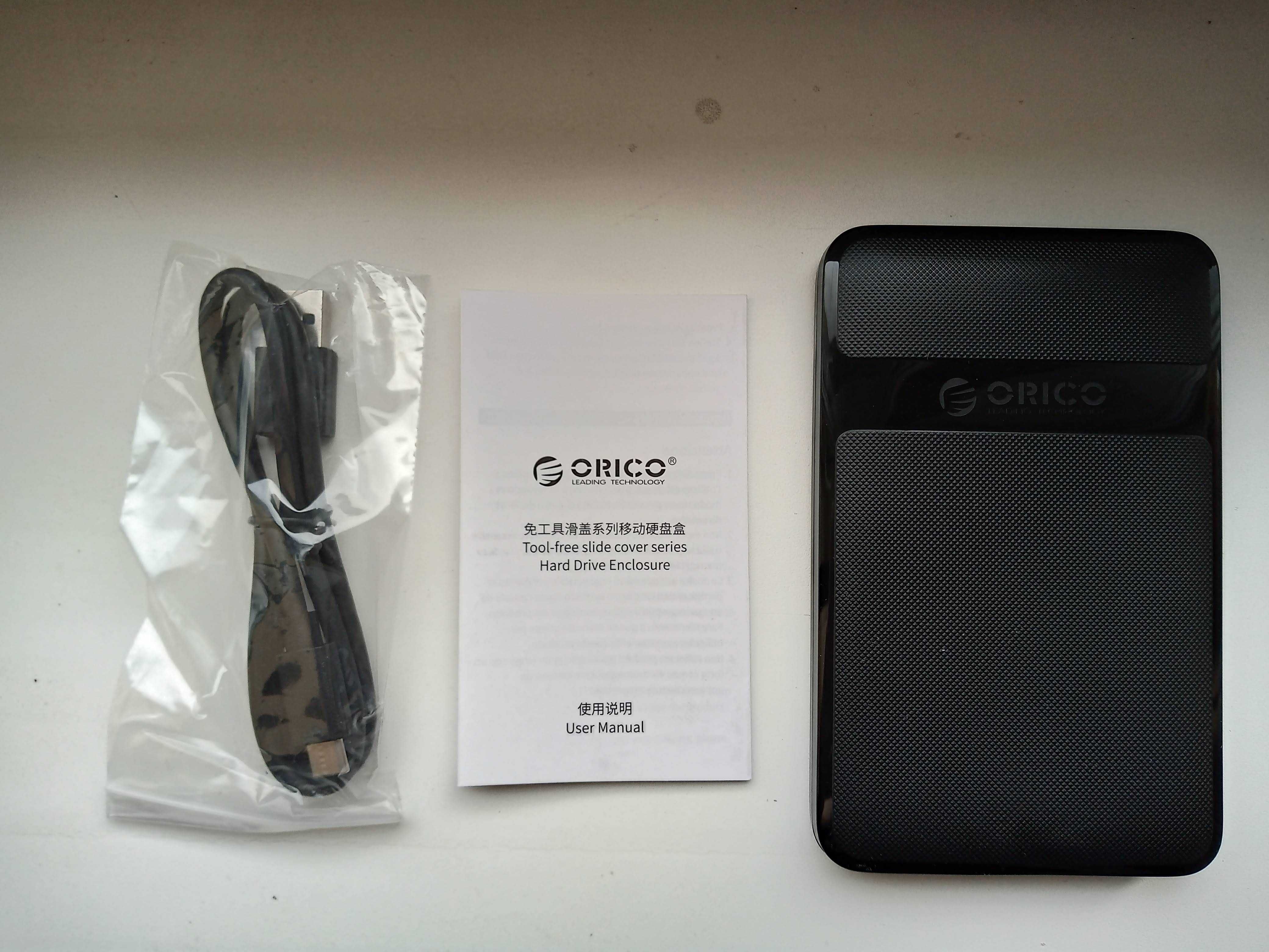 Корпус для жесткого диска ORICO USB3.0/Type-C, Lenovo USB3.0/SATA3.0