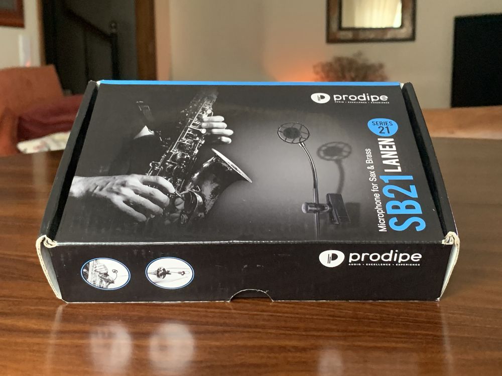 Microfone Prodipe SB21 para Saxofone & Metais