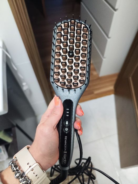 Escova alisadora Remington