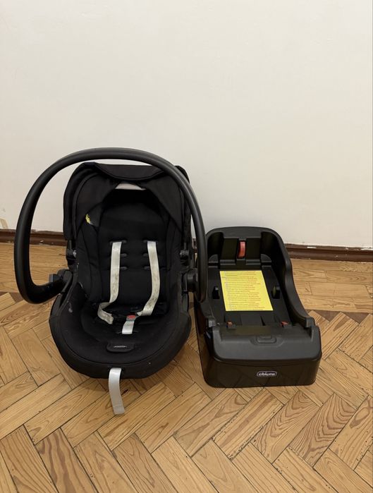 Berço + Carrinho trio + Banheira