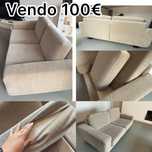 Sofa  em bom estado, tem ziper nas almofadas dando para tirar para lav
