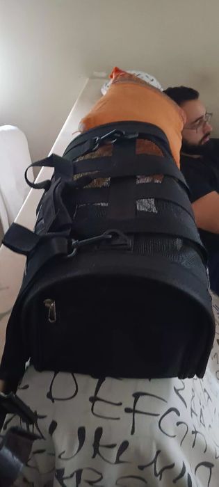 Mala para transporte de gatos