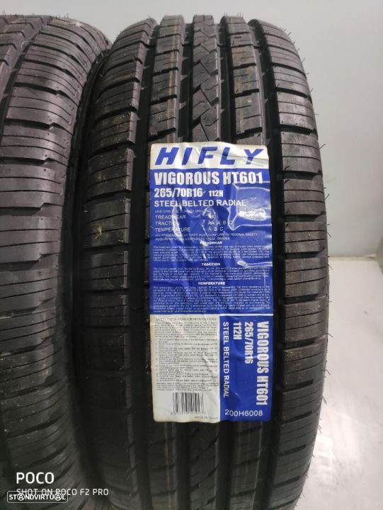 2 pneus novos 265-70r16 - hifly - oferta dos portes